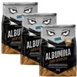 Kit 3x Albumina - 500g Cappuccino - Prote�na Pura