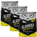 Kit 3X Albumina - 500g Limonada Su��a - Prote�na Pura