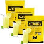 Kit 3X Albumina Refil - 1000g Limonada Su��a - Naturovos