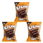 Kit 3X Alfajor - 1 Unidade 50g Caf� - NewNutrition