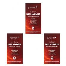 Kit 3X Alpha Inflaminus - 60 C�psulas Softgel - Puravida