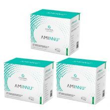 Kit 3X Aminnu - 30 Sach�s 10g Lim�o - Central Nutrition