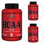 Kit 3x Amino BCAA - 150 tabletes Creme de Leite - Integralm�dica