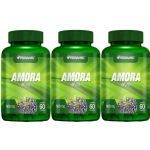 Kit 3X Amora 500mg 60 C�psulas - Herbamed
