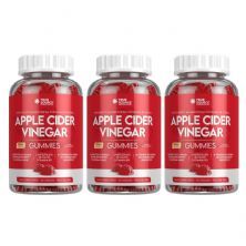 Kit 3X Apple Cider Vinegar - 30 Unidades - True Source
