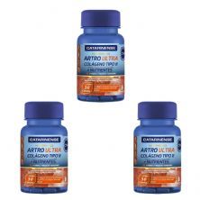 Kit 3X Artro Ultra Col�geno Tipo II - 30 C�psulas - Catarinense Nutri��o