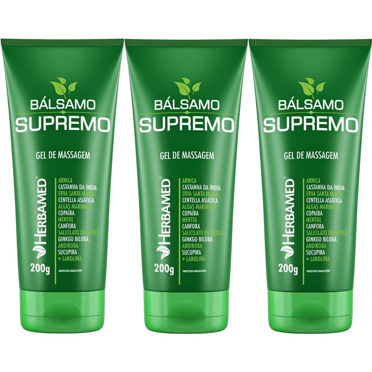 Kit 3X Balsamo Supremo 200g - Herbamed