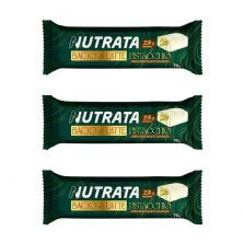 Kit 3X Barra Bacio di Latte - 70g Pistache - Nutrata