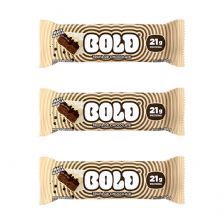 Kit 3X Barra de Proteina - 1 Unidade 60g Trufa de Chocolate - Bold
