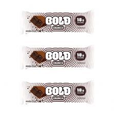 Kit 3X Barra de Prote�na Crunch - 60g Brigadeiro - Bold