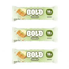 Kit 3X Barra de Proteina Crunch - 60g Pistache - Bold