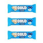 Kit 3X Barra de Proteina Thin - 1 Unidade 40g Cookies & Cream - Bold
