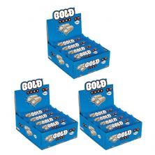 Kit 3X Barra de Proteina Tube - 12 Unidades 40g Cookies E Cream - Bold