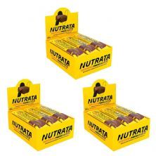 Kit 3X Barra Havana Protobar Whey - 9 Unidades 70g Brownie de Chocolate com Dulce de Leche - Nutrata