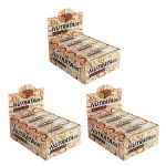 Kit 3X Barra Proteica Bacio di Latte - 12 Unidades 45g Caramelo Salgado - Nutrata