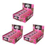 Kit 3X Barra Proteica Best Whey - 12 Barras 32g Brigadeiro - Atlhetica Nutrition