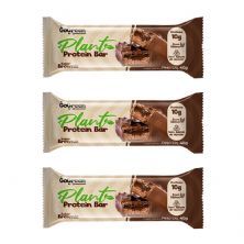Kit 3X Barra Proteica Plant - 1 Unidade de 40g Brownie - NewNutrition