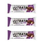 Kit 3X Barra Protobar Whey - 1 Unidade 70g Avel� - Nutrata