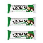 Kit 3X Barra Protobar Whey - 1 Unidade 70g Coconut - Nutrata