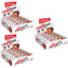 Kit 3X Barra Protobar Whey - 8 Unidades 70g Avel� - Nutrata