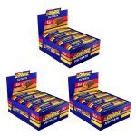 Kit 3X Barra Whey Charge  - 12 Unidades de 45g Amendoim - Nutrata