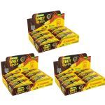 Kit 3X Barra Whey Grego Bar - 12 Unidades de 40g Dulce de Leche Havanna e Lim�o Siciliano - Nutrata