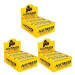Kit 3X Barra Whey Grego Havanna -  12 Unidades 40g Brownie de Chocolate Com Dulce de Leche - Nutrata