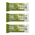 Kit 3X Barrinha de Proteina - 1 Barra 45g Pistache - Eat Clean