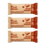 Kit 3X Barrinha de Proteina - 1 Barra 45g Salted Caramel - Eat Clean