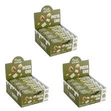 Kit 3X Barrinha de Proteina - 12 Barras 45g Pistache - Eat Clean