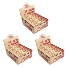 Kit 3X Barrinha de Proteina - 12 Barras 45g Salted Caramel - Eat Clean