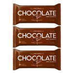 Kit 3X Barrinha de T�mara True Bar Protein - 1 Unidade de 35g Chocolate Meio Amargo - True Source