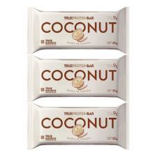 Kit 3X Barrinha de T�mara True Bar Protein - 1 Unidade de 35g Coconut- True Source
