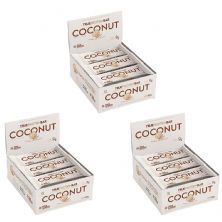 Kit 3X Barrinha de T�mara True Bar Protein - 12 Unidades de 35g Coconut - True Source