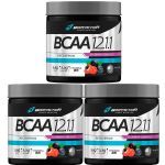 Kit 3X BCAA 12:1:1 Recoveron - 100g A�a� c/ Guaran� - BodyAction