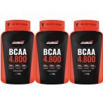 Kit 3X Bcaa 4800mg com Ribose - 120 Tabletes - New Millen