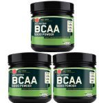 Kit 3X BCAA 5000 Powder - Fruit Punch 380g - Optimum Nutrition