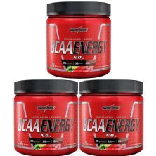 Kit 3X BCAA Energy N.O2 - 240g Morango com Lim�o - IntegralM�dica