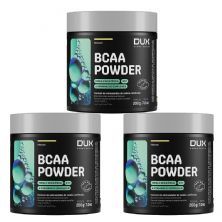 Kit 3X Bcaa Powder - 200g Abacaxi - Dux Nutrition