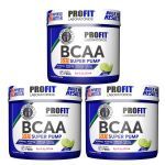 Kit 3X Bcaa Super Pump Powder 6:1:1 - 150g Lim�o - ProFit