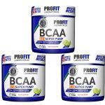 Kit 3X Bcaa Super Pump Powder 6:1:1 - 300g Lim�o - ProFit