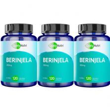Kit 3X Berinjela - 120 C�psulas - QualyNutri