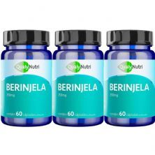 Kit 3X Berinjela - 60 C�psulas - QualyNutri