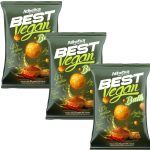 Kit 3X Best Vegan Balls - 35g Pimenta e C�rcuma - Atlhetica Nutrition