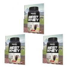 Kit 3X Best Whey - 1 sach� 35g Original - Atlhetica Nutrition
