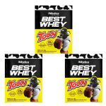 Kit 3X Best Whey - 1 Sach� 40g Achocolatado Toddy - Atlhetica Nutrition