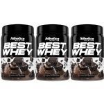 Kit 3X Best Whey - 450g Chocolate Brownie - Atlhetica Nutrition