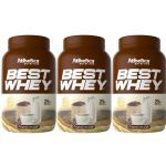 Kit 3X Best Whey - 900g Original com Caf� - Atlhetica Nutrition