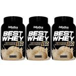 Kit 3X Best Whey Iso - 900g Doce de Leite - Atlhetica  Nutrition