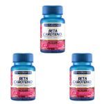 Kit 3X Beta Caroteno - 60 C�psulas - Catarinense Nutri��o